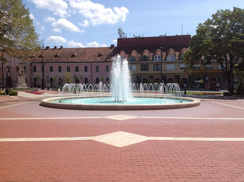 Szökőkút Nagykanizsa